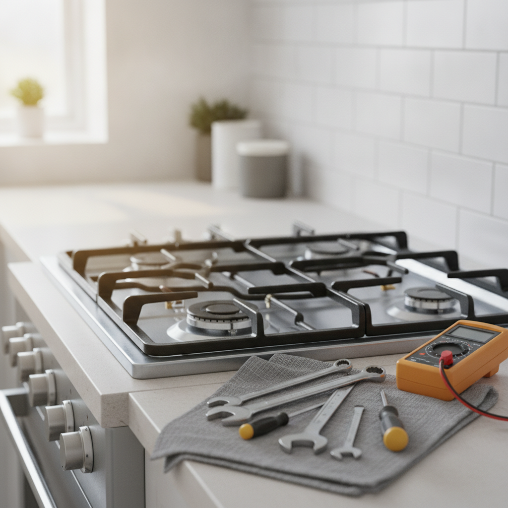 Stove Repair -no face and text